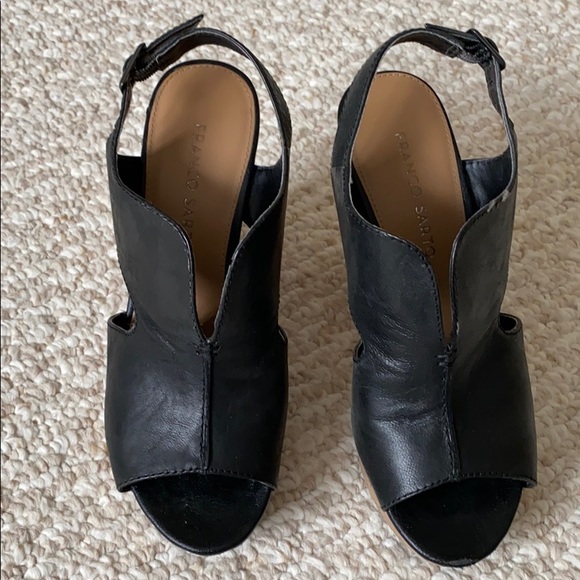 FRANCO SARTO Black Platforms - Picture 4 of 15